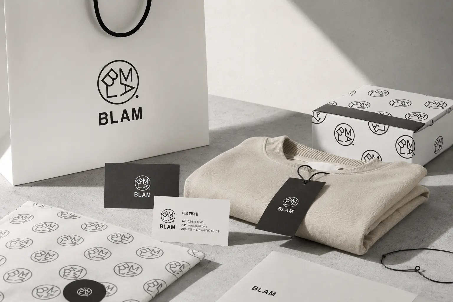 BLAM 브랜드 프로젝트 대표 이미지