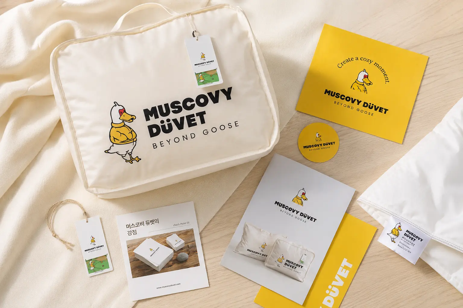 MUSCOVY DÜVET 브랜드 프로젝트 대표 이미지